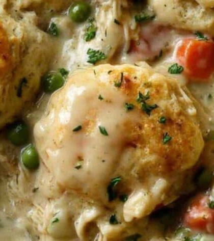 Ina Garten Chicken Pot Pie with Biscuits