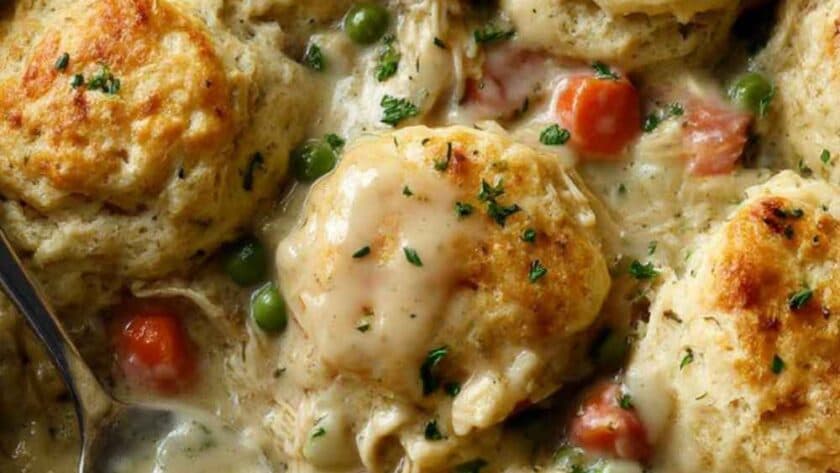 Ina Garten Chicken Pot Pie with Biscuits