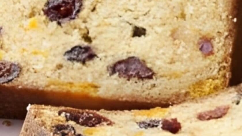 Barefoot Contessa Cranberry Orange Bread