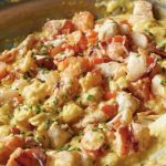 Ina Garten Creamy Eggs With Lobster & Crab