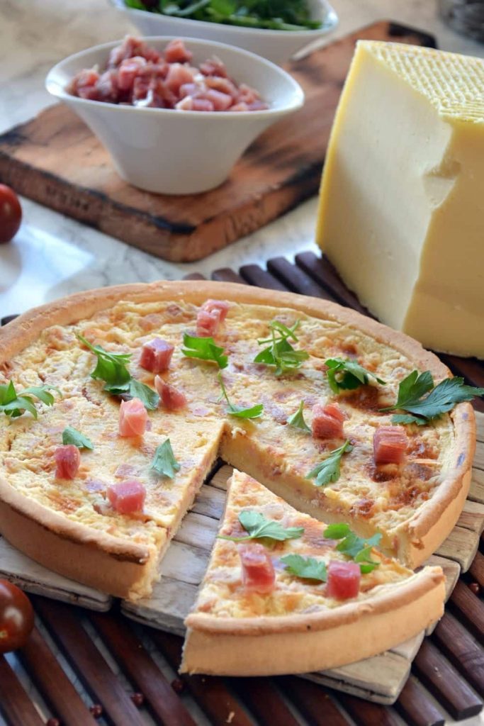 Ina Garten Ham and Cheese Quiche