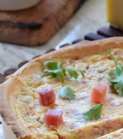 Ina Garten Ham and Cheese Quiche