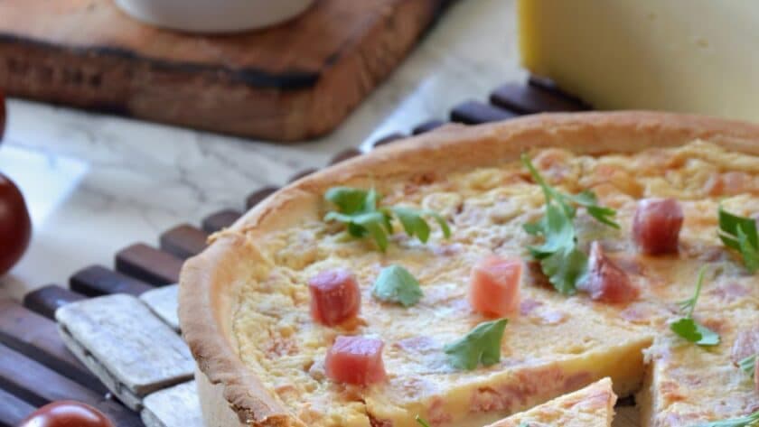 Ina Garten Ham and Cheese Quiche