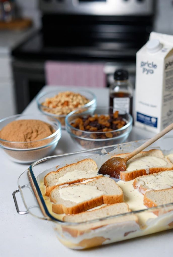 Ina Garten Overnight French Toast Casserole prepration