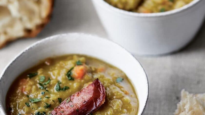 Ina Garten Split Pea Soup with Kielbasa recipe