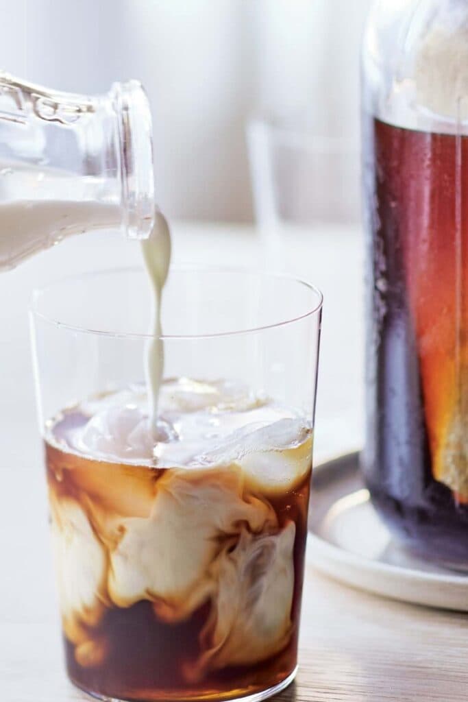 Ina Garten Vanilla Cold-Brewed Iced Coffee