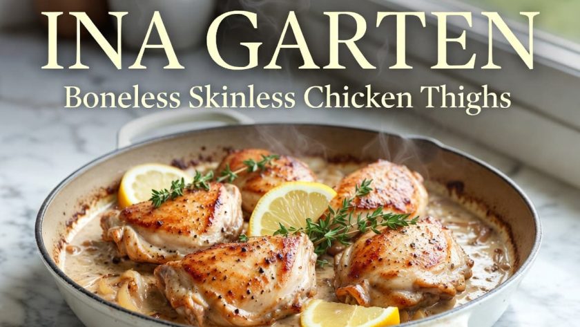 Ina Garten Boneless Skinless Chicken Thighs