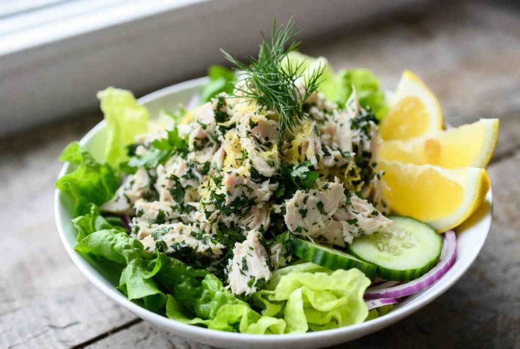 Lemon Herb Chicken Salad