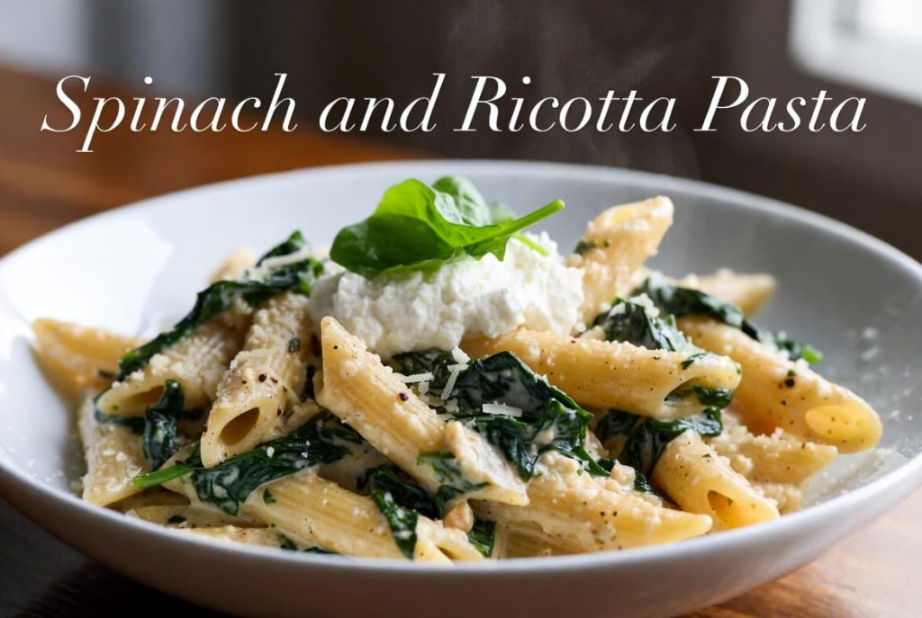 Spinach and Ricotta Pasta