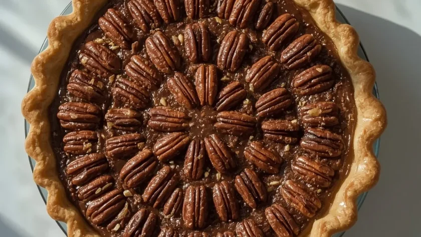 Bourbon Chocolate Pecan Pie