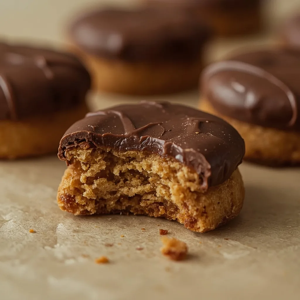 Chocolate-dipped Brown Sugar Shortbread