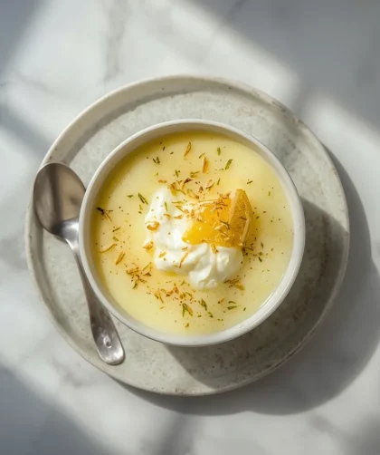 Ina Garten English Lemon Posset