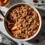 Ina Garten Apple Cranberry Crisp