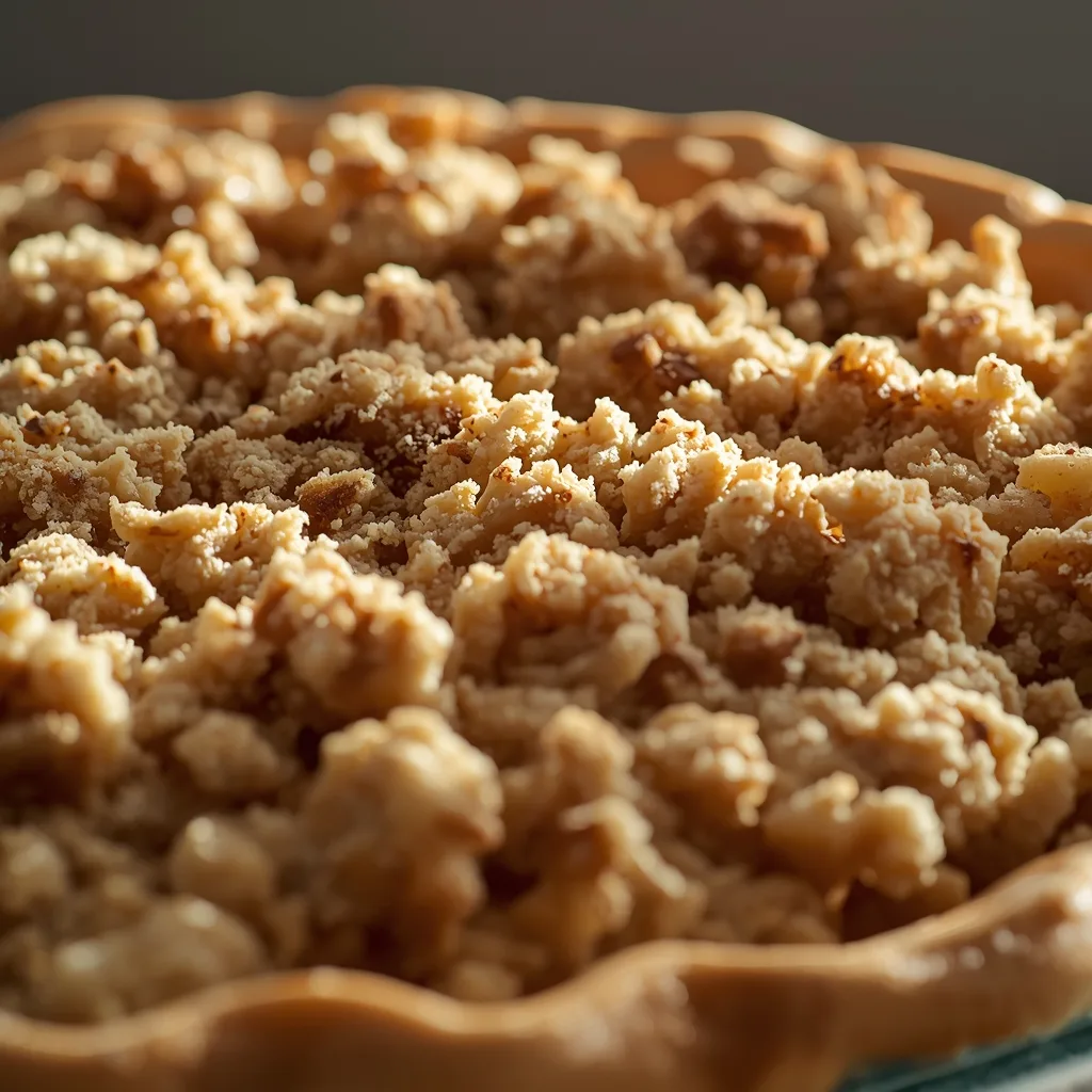 Ina Garten Apple Crumb Pie - recipe card
