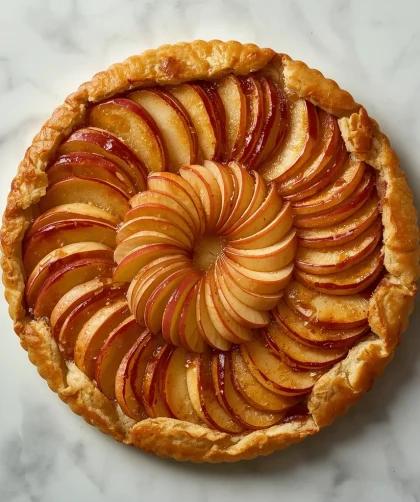 Ina Garten Apple Tart with Puff Pastry