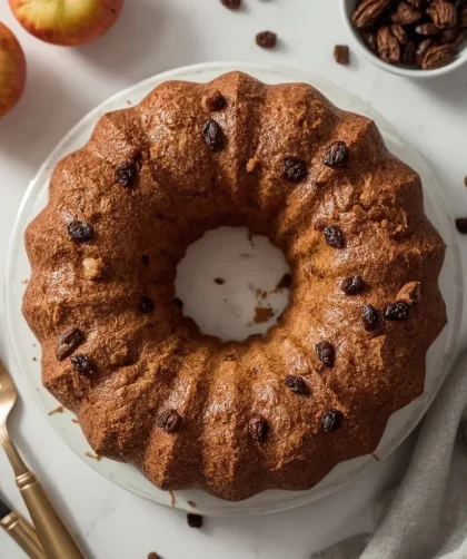 Ina Garten Applesauce Cake With Bourbon Raisins