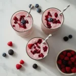 Ina Garten Berries & Jam Milkshakes