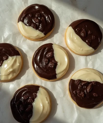 Ina Garten Black & White Cookies
