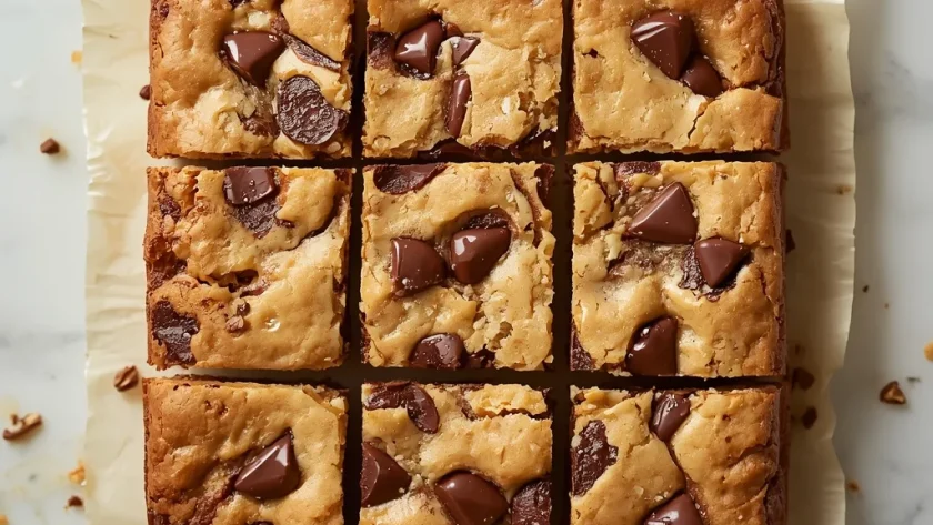 Ina Garten Chocolate Chunk Blondies