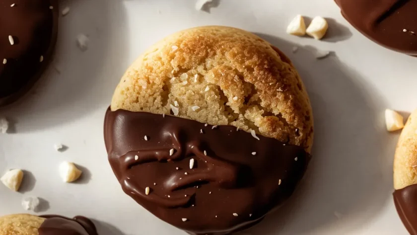 Ina Garten Chocolate Dipped Shortbread