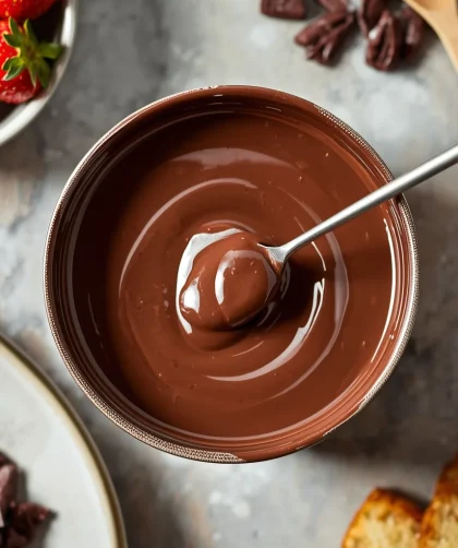 Ina Garten Chocolate Fondue