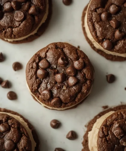 Ina Garten Coffee Chocolate Chip Ice Cream Sandwiches