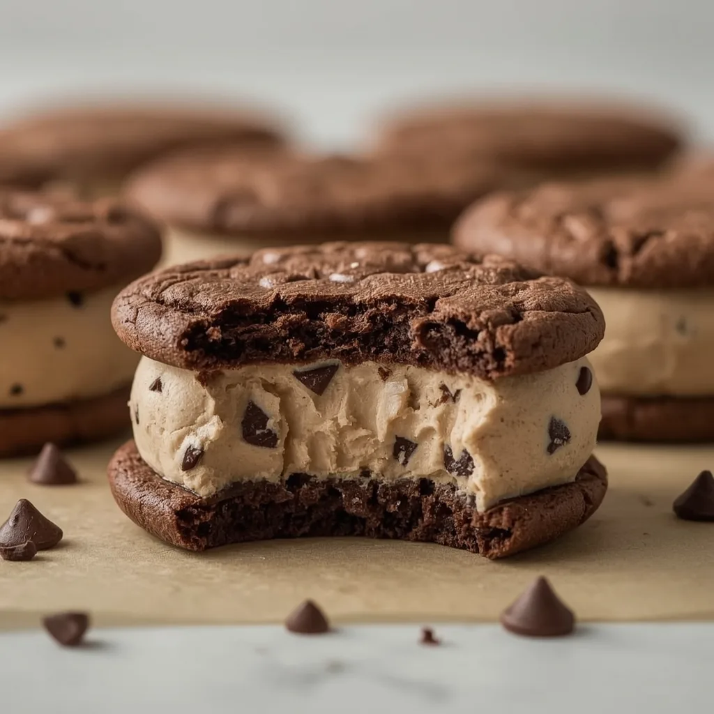 Ina Garten Coffee Chocolate Chip Ice Cream Sandwiches