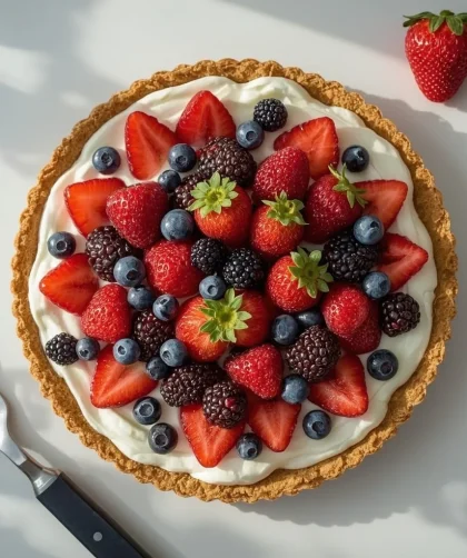 Ina Garten Fresh Berry & Mascarpone Tart