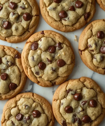 Ina Garten Giant Crinkled Chocolate Chip Cookies
