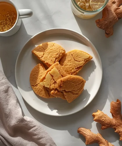 Ina Garten Ginger Shortbread