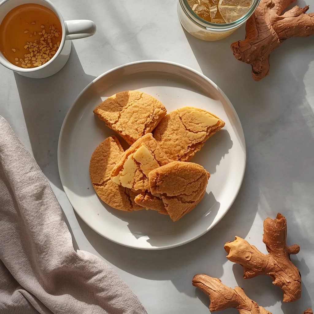 Ina Garten Ginger Shortbread