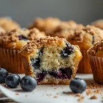 Ina Garten Blueberry Coffee Cake Muffins