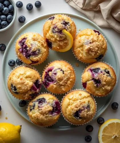Ina Garten Blueberry Lemon Muffins