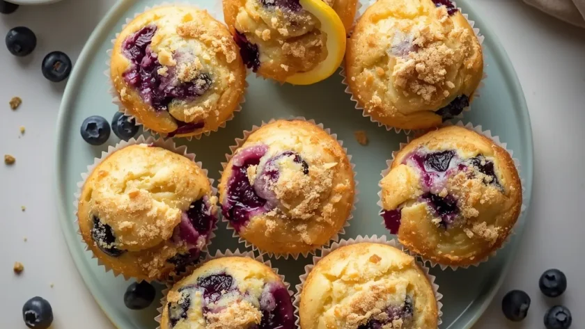 Ina Garten Blueberry Lemon Muffins