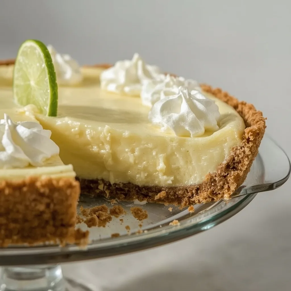 Ina Garten Key Lime Pie - recipe card
