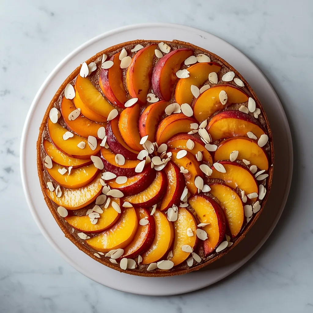 Ina Garten Peach Almond Torte