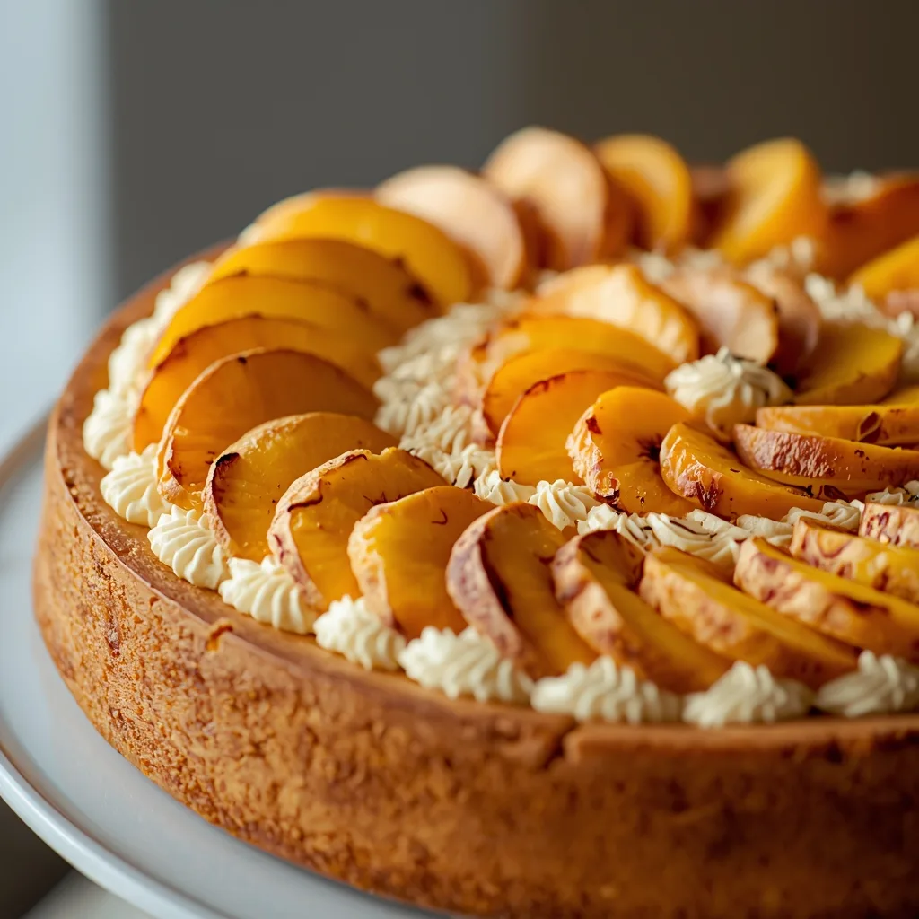 Ina Garten Peach Almond Torte