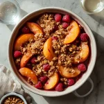 Ina Garten Peach Raspberry Crisp