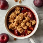 Ina Garten Plum Crumble