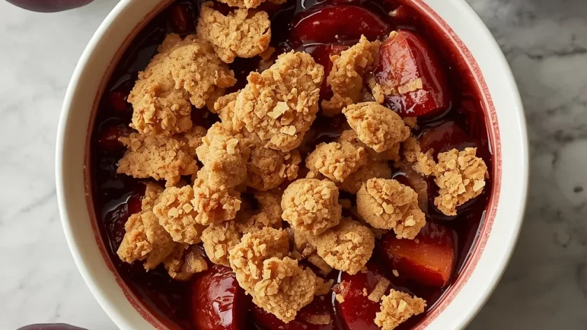 Ina Garten Plum Crumble