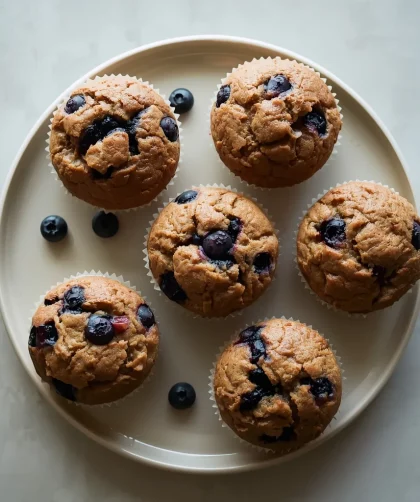Ina Garten's Blueberry Bran Muffins