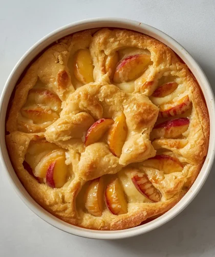 Ina Garten's Peach Clafoutis