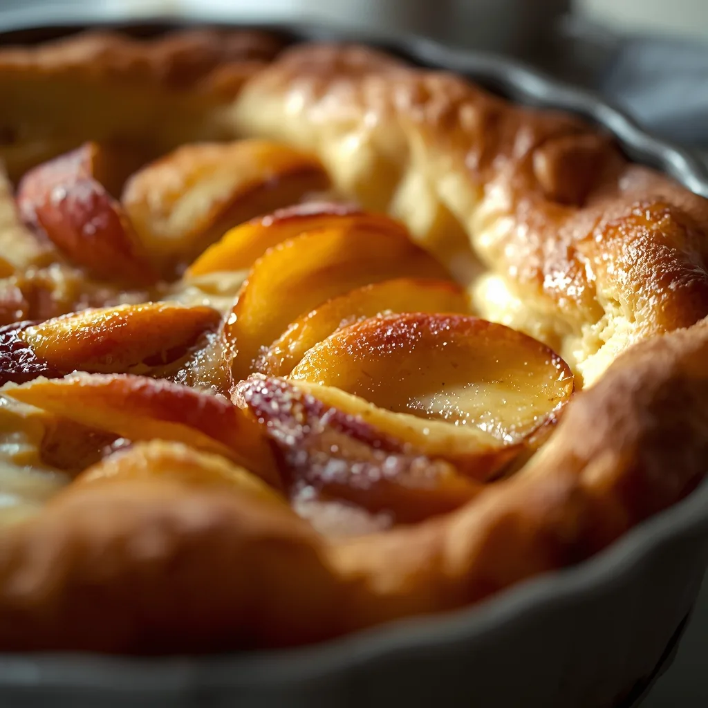Ina Garten's Peach Clafoutis