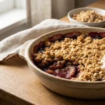 Ina Garten's Plum Crisp