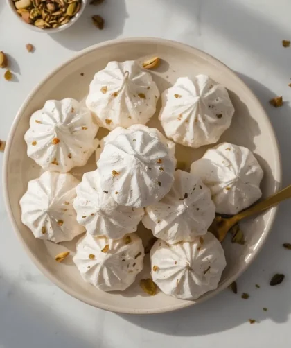 Ina Garten Salted Pistachio Meringues