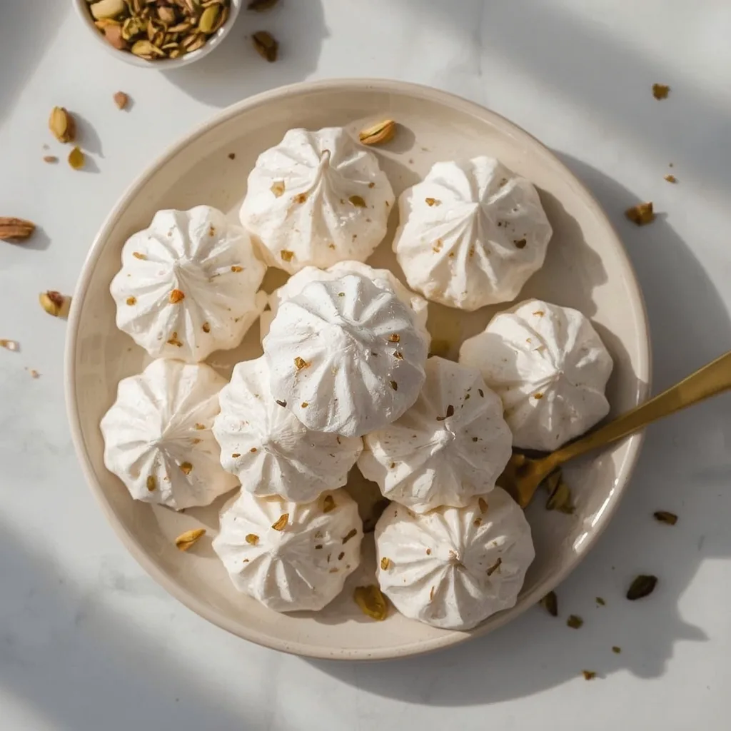 Ina Garten Salted Pistachio Meringues