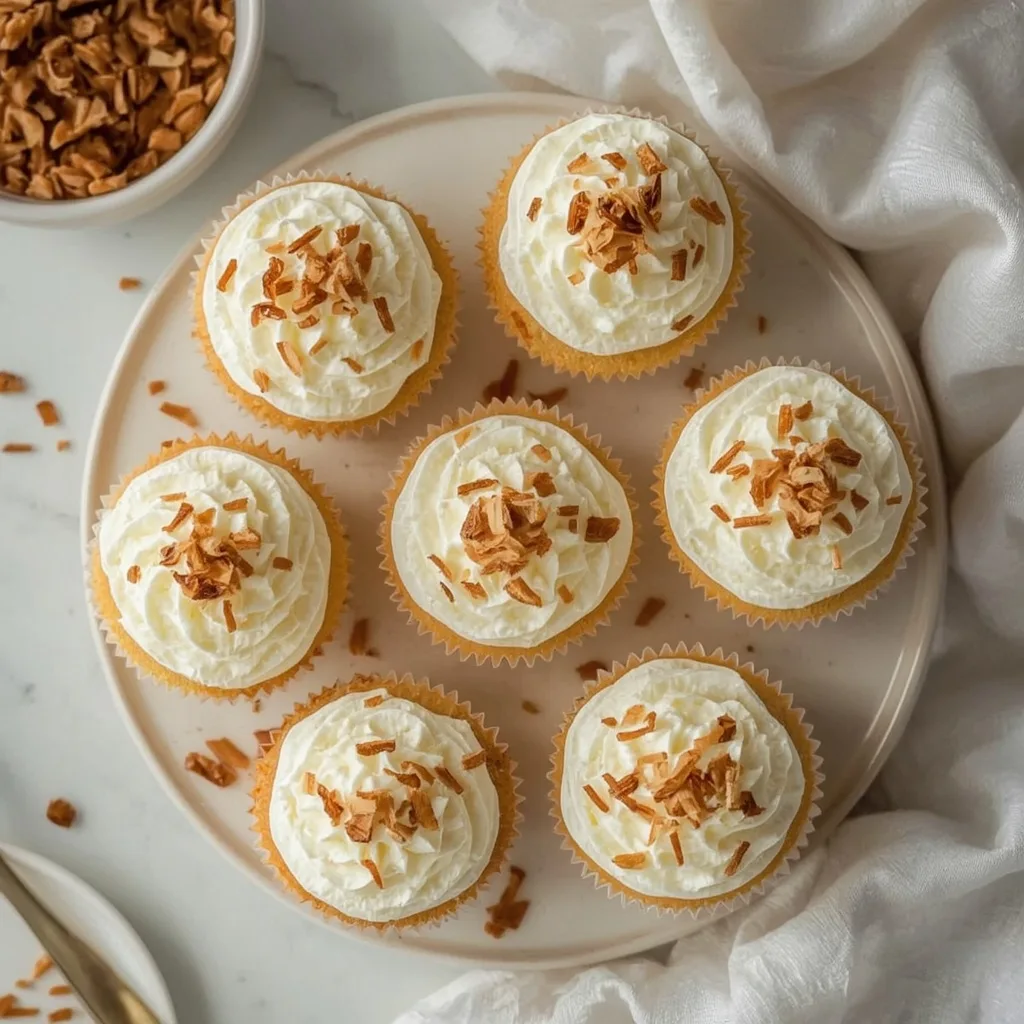 Ina Garten Coconut Cupcakes