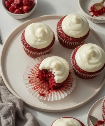 Ina Garten Red Velvet Cupcakes