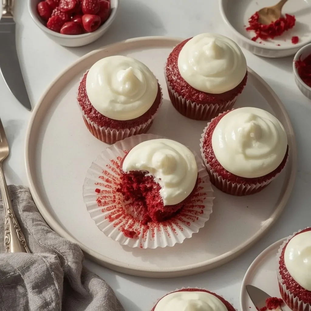 Ina Garten Red Velvet Cupcakes