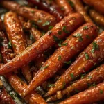 Ina Garten Roasted Carrots - recipe card